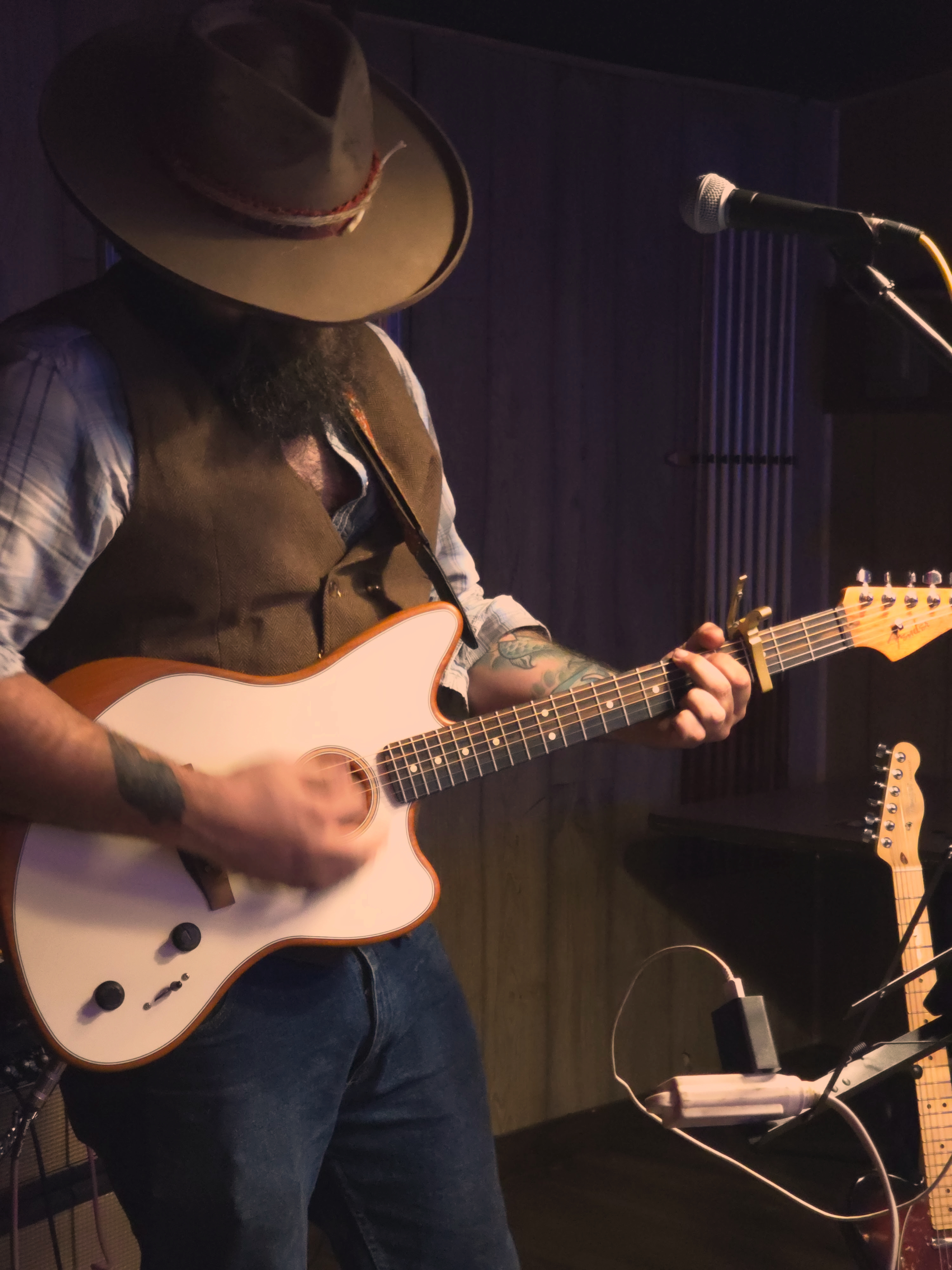 The Hobo Troubadour performing live